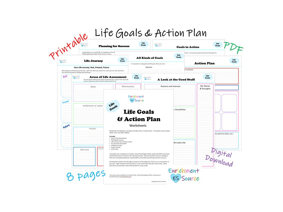 Life Goals Workbook