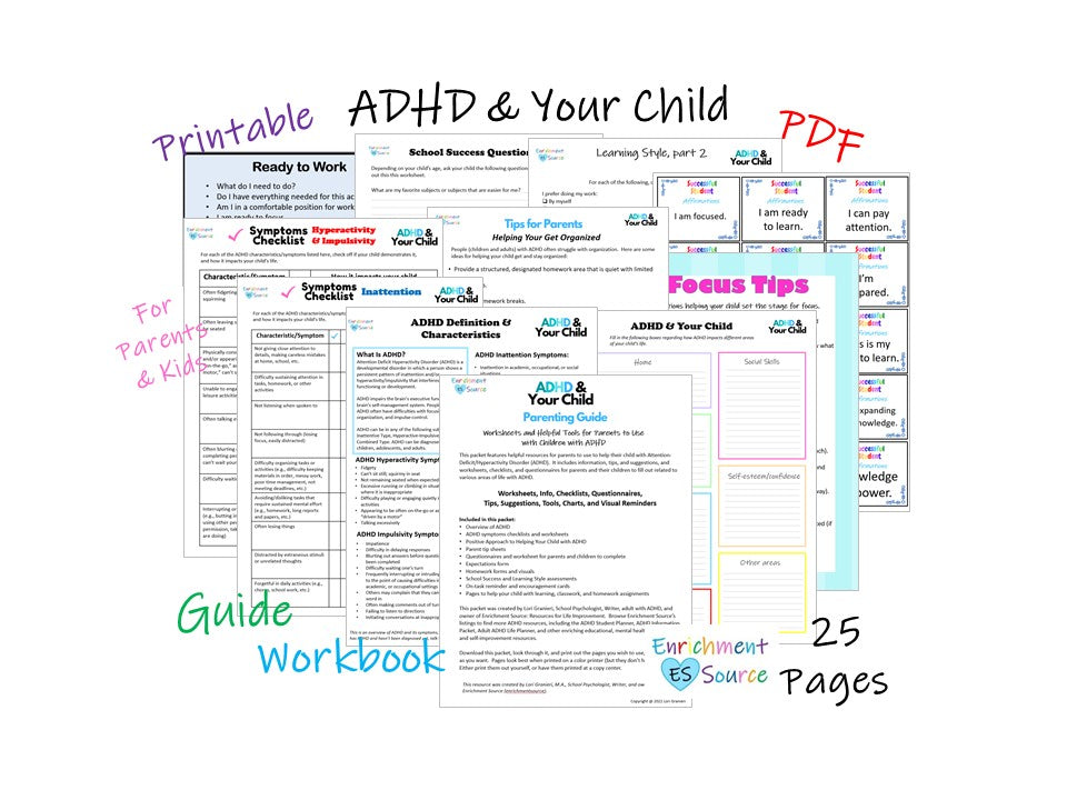 parent guide to child adhd