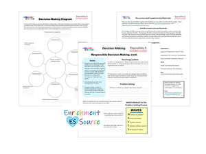 Responsibility and Decision Making Worksheets