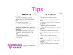 The Self Guide: Printable Self Improvement Journal and Workbook
