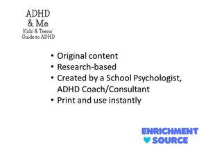 Kids' and Teens' ADHD Guide & Management Tool