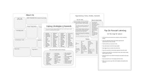 ADHD Planner Organizer Printable Bundle