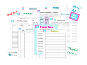 Printable ADHD Life Planner