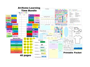 Home Learning Visual Bundle