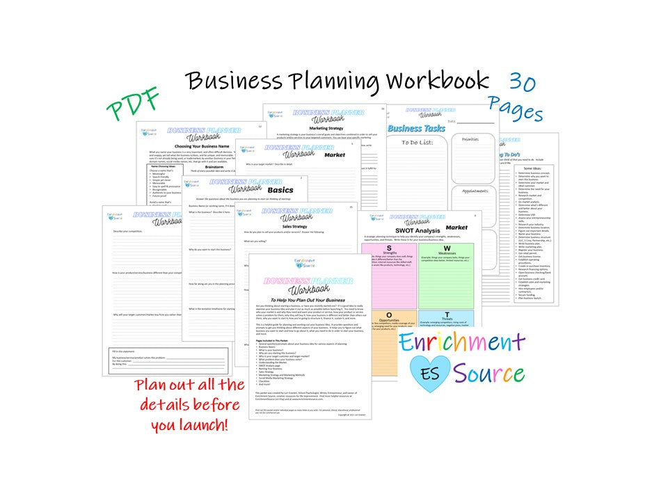 Business Planning Workbook