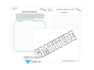 Gratitude Workbook and Journal for Kids and Teens