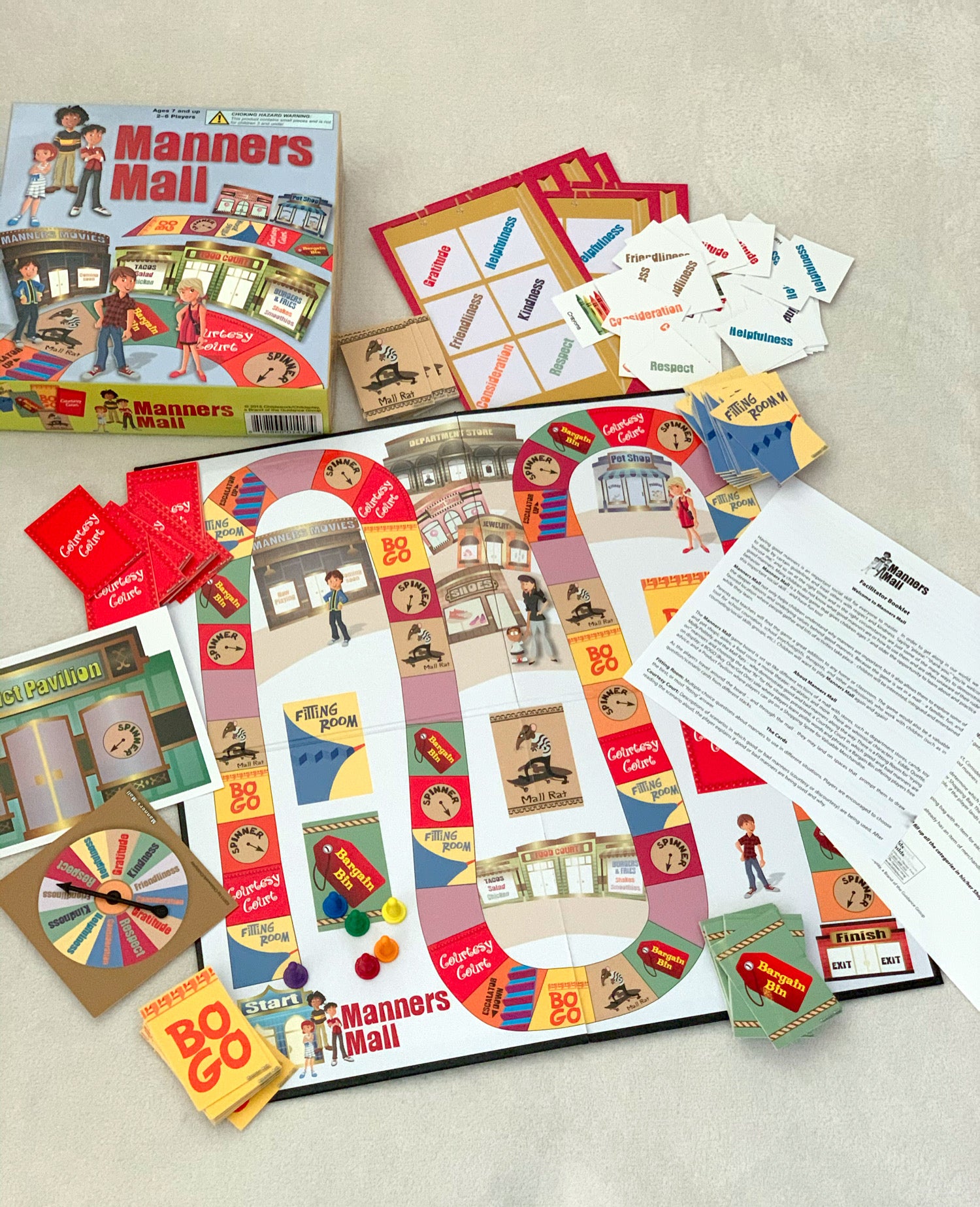 Manners Mall Board Game - Enrichment Source