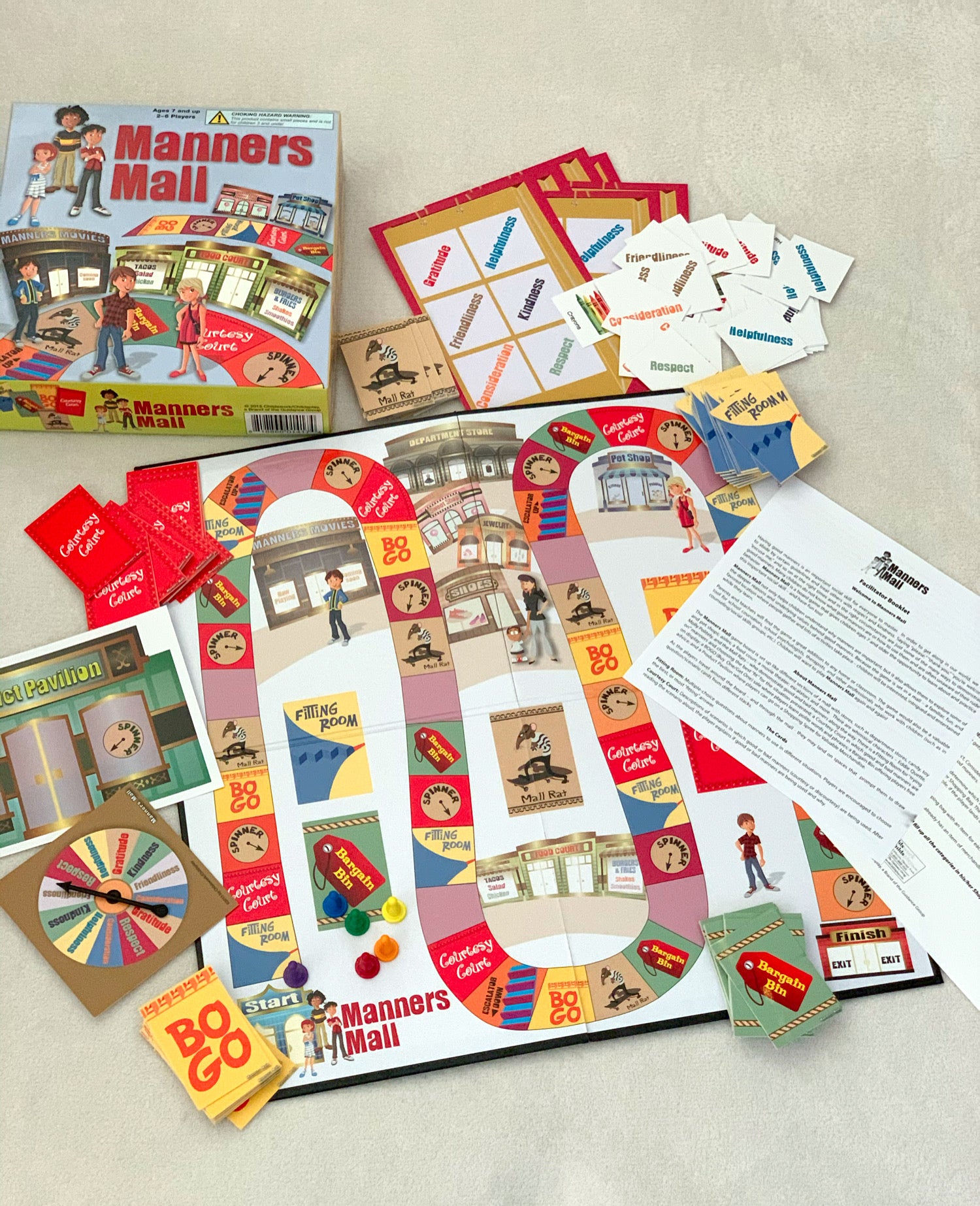 Manners Mall Board Game