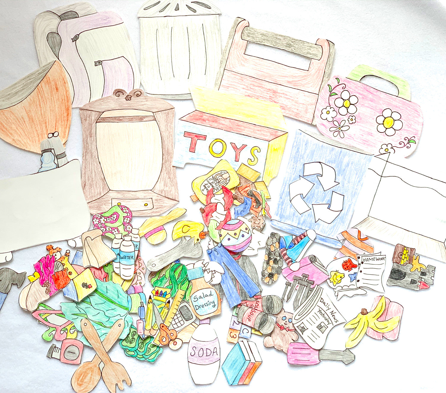 kids organization game printable