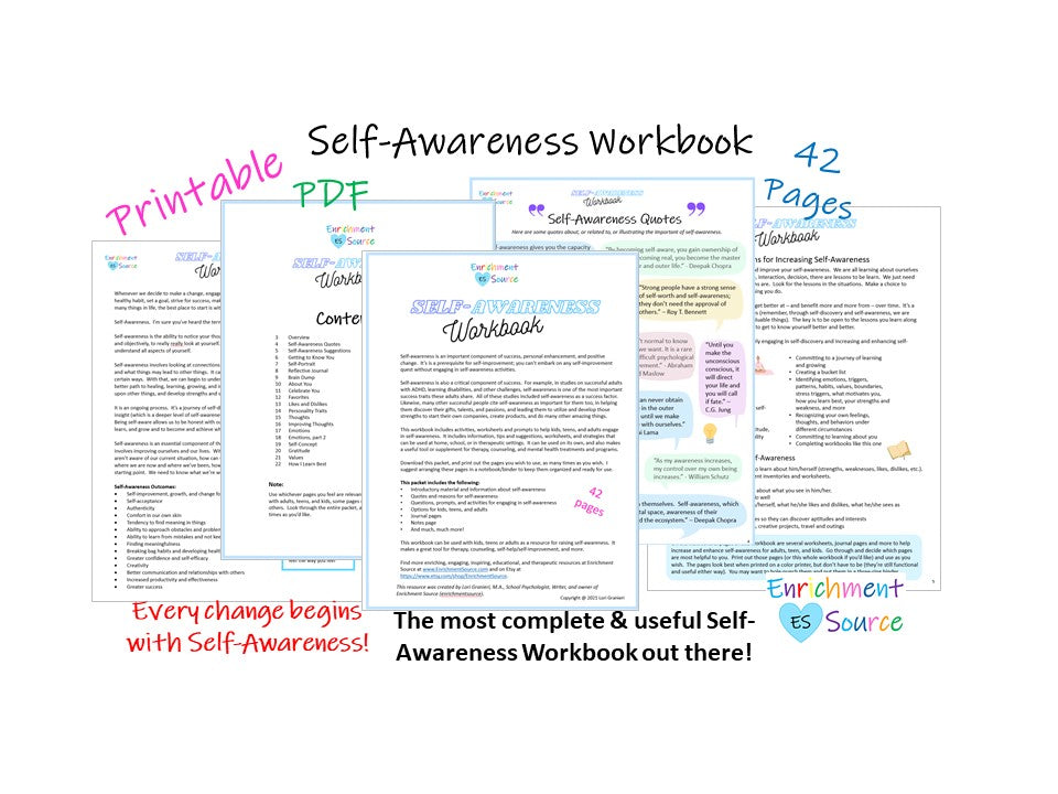 Self-Awareness Workbook
