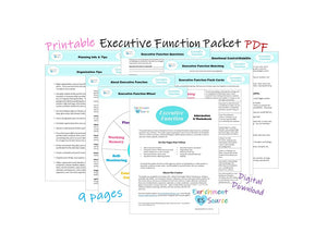 Excutive Function Workbook for Kids and Teens with ADHD